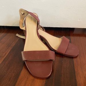 Lands end block heels
